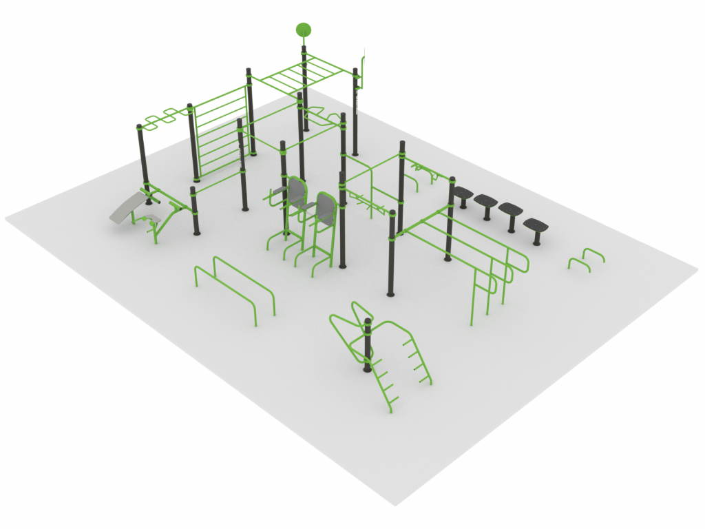 LARGE 130 FITNESS PARK BeStrong Global