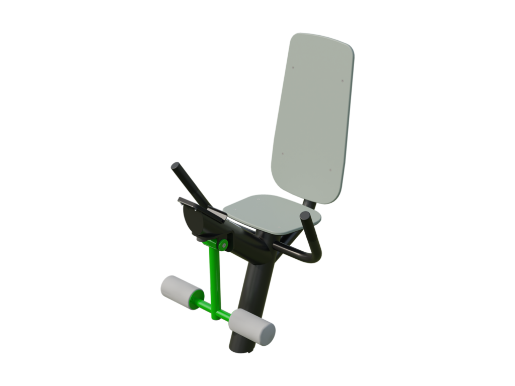 BESTRONG Leg Curl – Outdoor Fitness Equipment for Hamstring & Lower Body Strength
